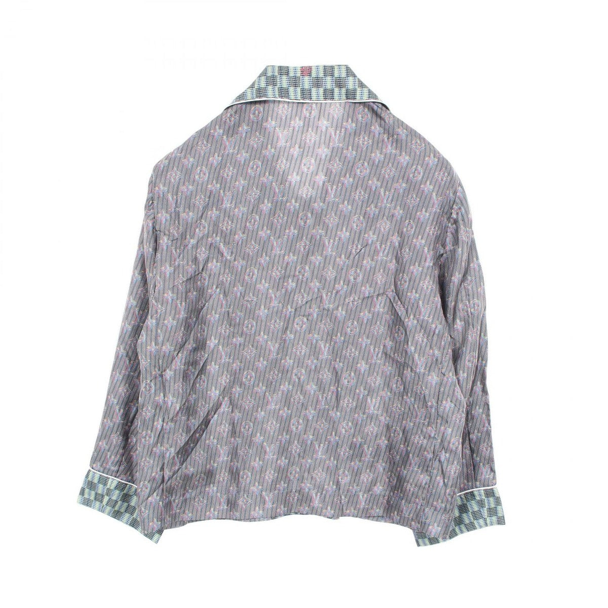 Louis Vuitton Monogram Pajamas Silk Shirt — view 2