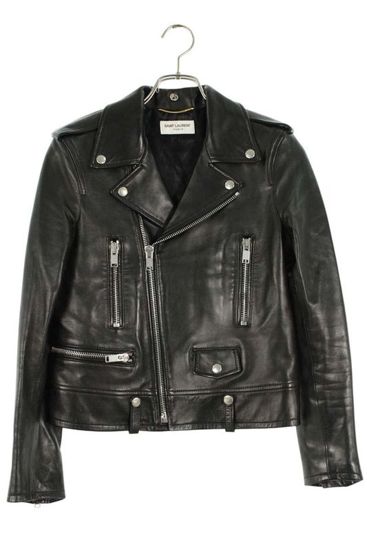 Saint Laurent Paris L01 455751 Yc2eb LOVE Patch Motorcycle Rider Scuff The