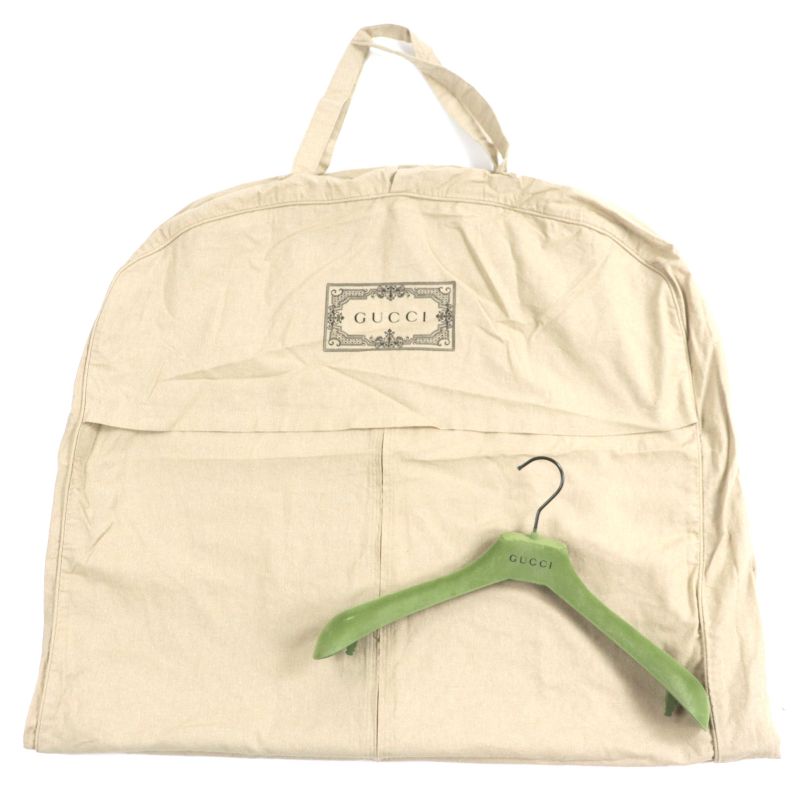  Gucci 23AW 753089 100% Camel Hair City Label Logo Buttons Single Chester Coat