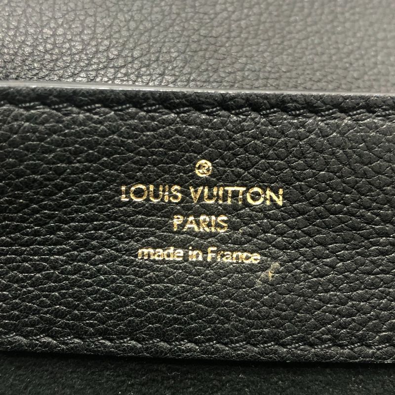 Louis Vuitton Backpack Sac Lock Me M54573 Leather Black