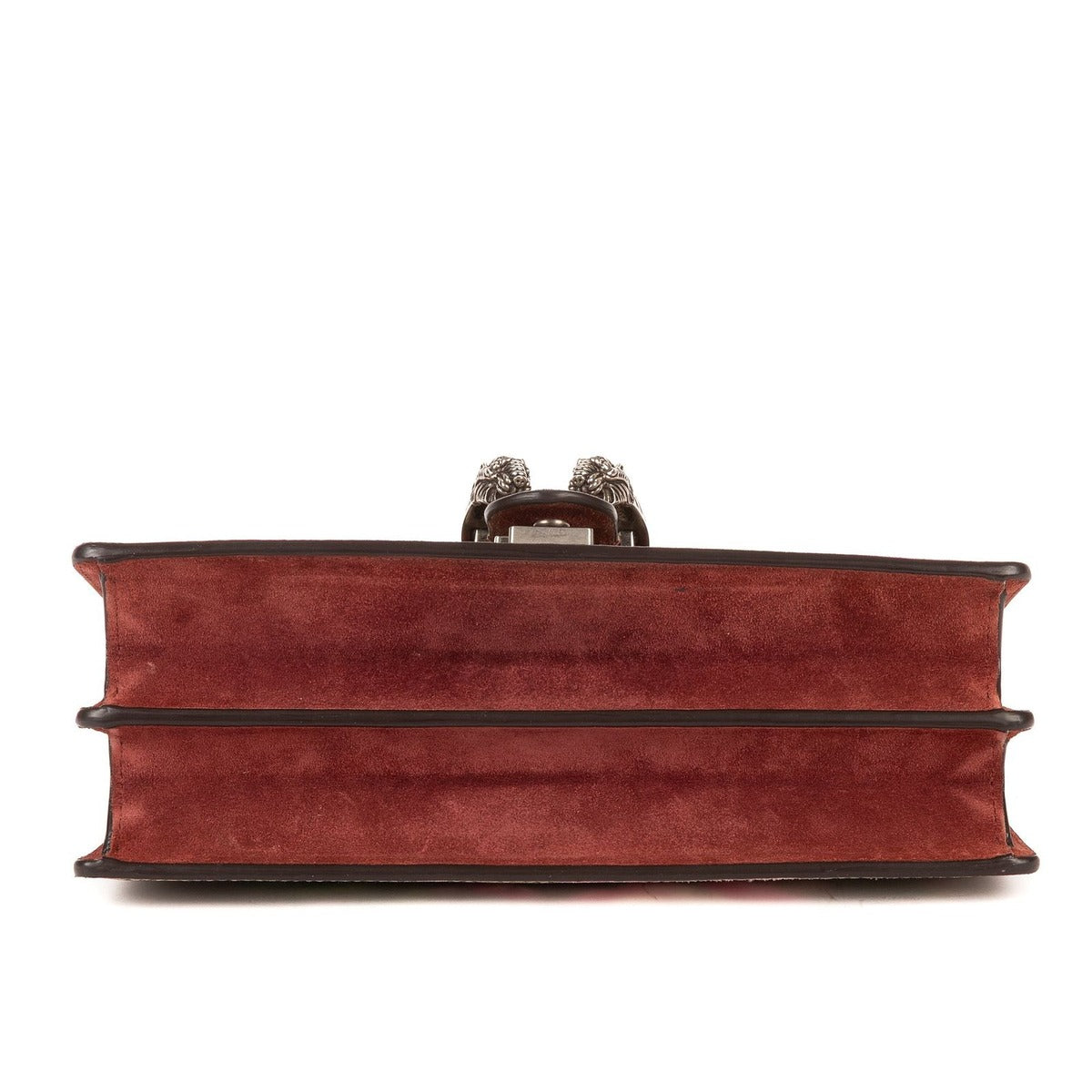 Gucci Blooms Dionysus Beige Burgundy Supreme Canvas Shoulder Bag — view 6