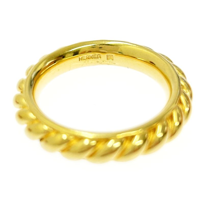 Hermes GP Rope Scarf Ring with Box Ladies 350159 Scarf Ring