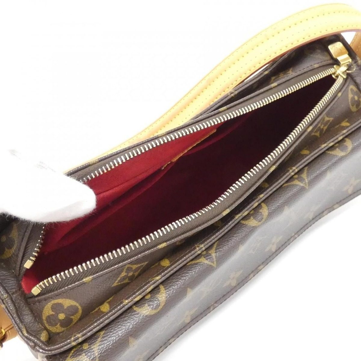 Louis Vuitton Monogram Viva-Cite MM Shoulder Bag — view 7