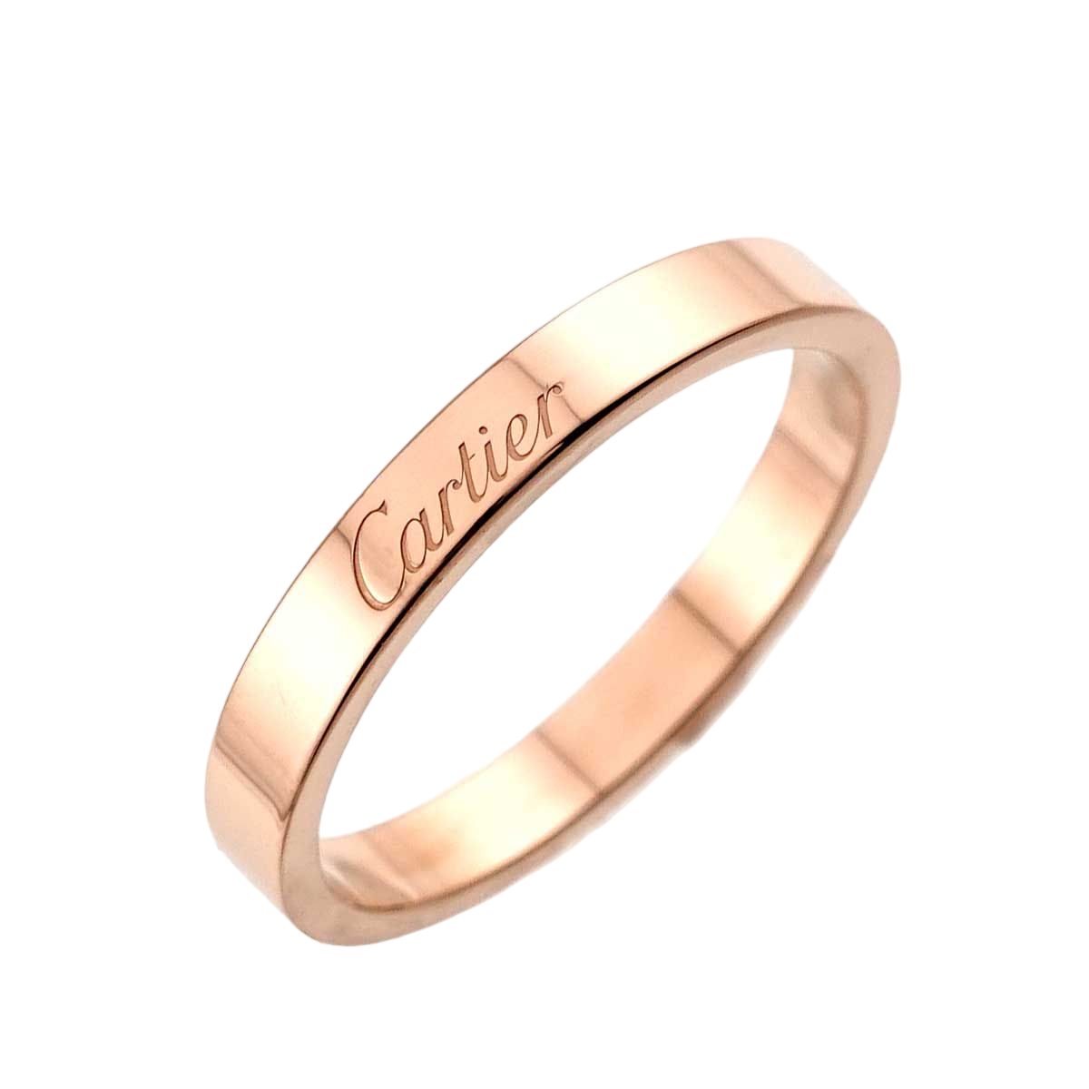 Cartier C de Cartier 60 Ring 18k PG Pink Gold 750