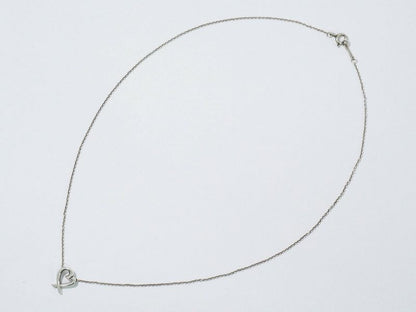 Authentic Tiffany & Co Tiffany & Co Loving Heart Ag925 Necklace Pendant Silver