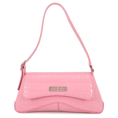 Balenciaga Shoulder Bag XX Small Croco Embossed Leather 2-Way