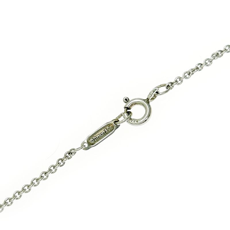 Tiffany & Co Silver 1837 Concave Circle Necklace 11.4g 925 Engraved 363881