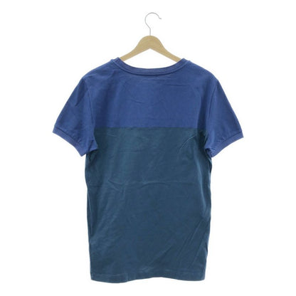 Bottega Veneta Cotton Bicolor Crew Neck T-shirt - 46 - Blue - Mens