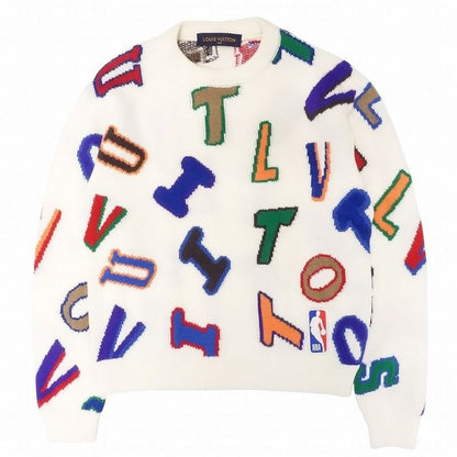 Louis Vuitton Nba Collaboration Multi Logo Lettering Knit 21AW