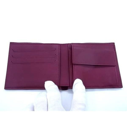Bottega Veneta Bifold Wallet Marco Polo Gold Leather — view 3