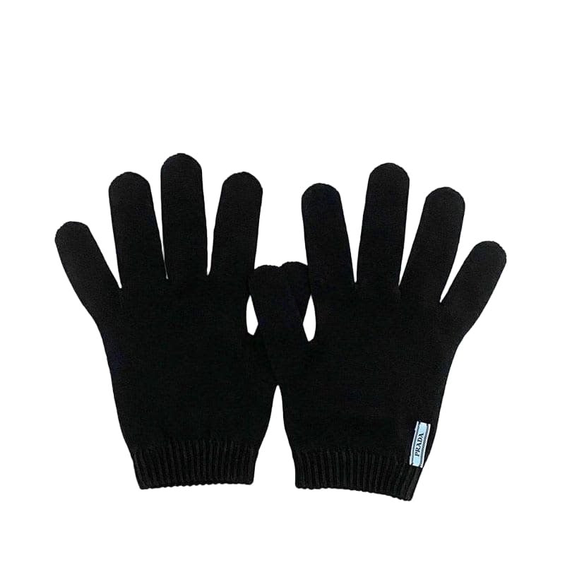 Prada Gloves Black Nero Dna615 Never