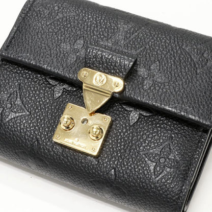 Louis Vuitton Round Zipper Bifold Wallet With Change Pocket Monogram Empreinte