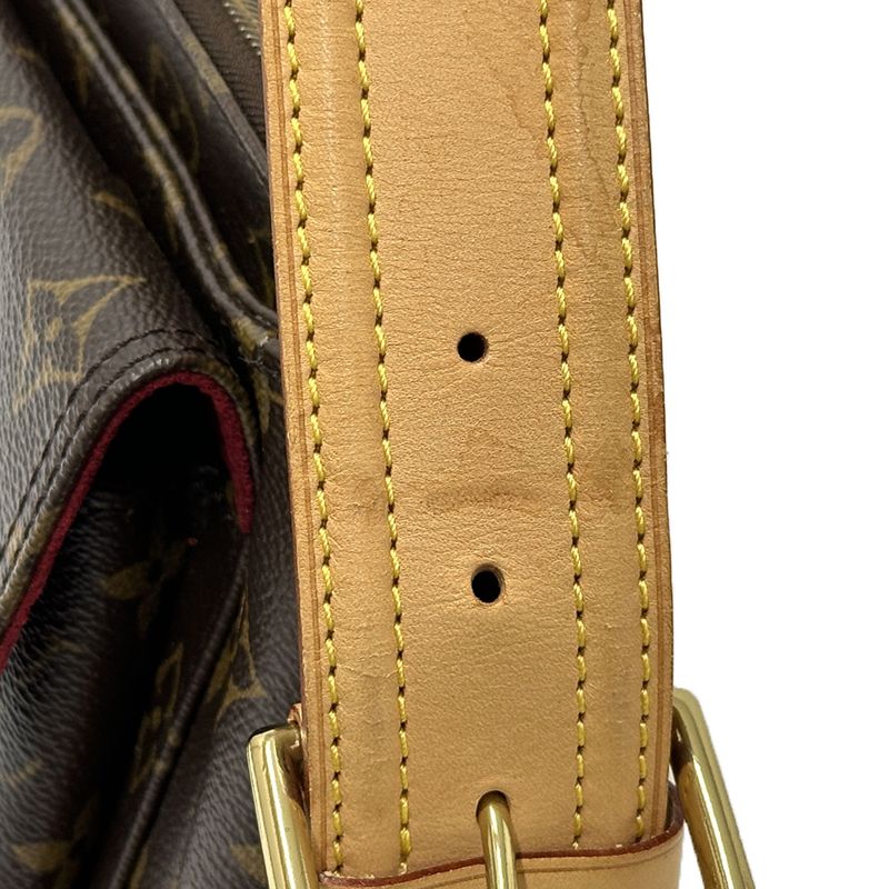 Louis Vuitton Bag Monogram Women's Brand Shoulder Bag Viva Cité GM M51163 Brown