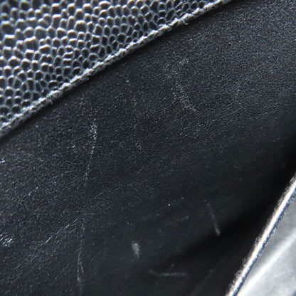 Chanel Coco Mark Gold Hardware Tote Bag Grained Calfskin Women