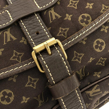 Louis Vuitton Monogram Mini Lin Saumur 30 cm — view 6