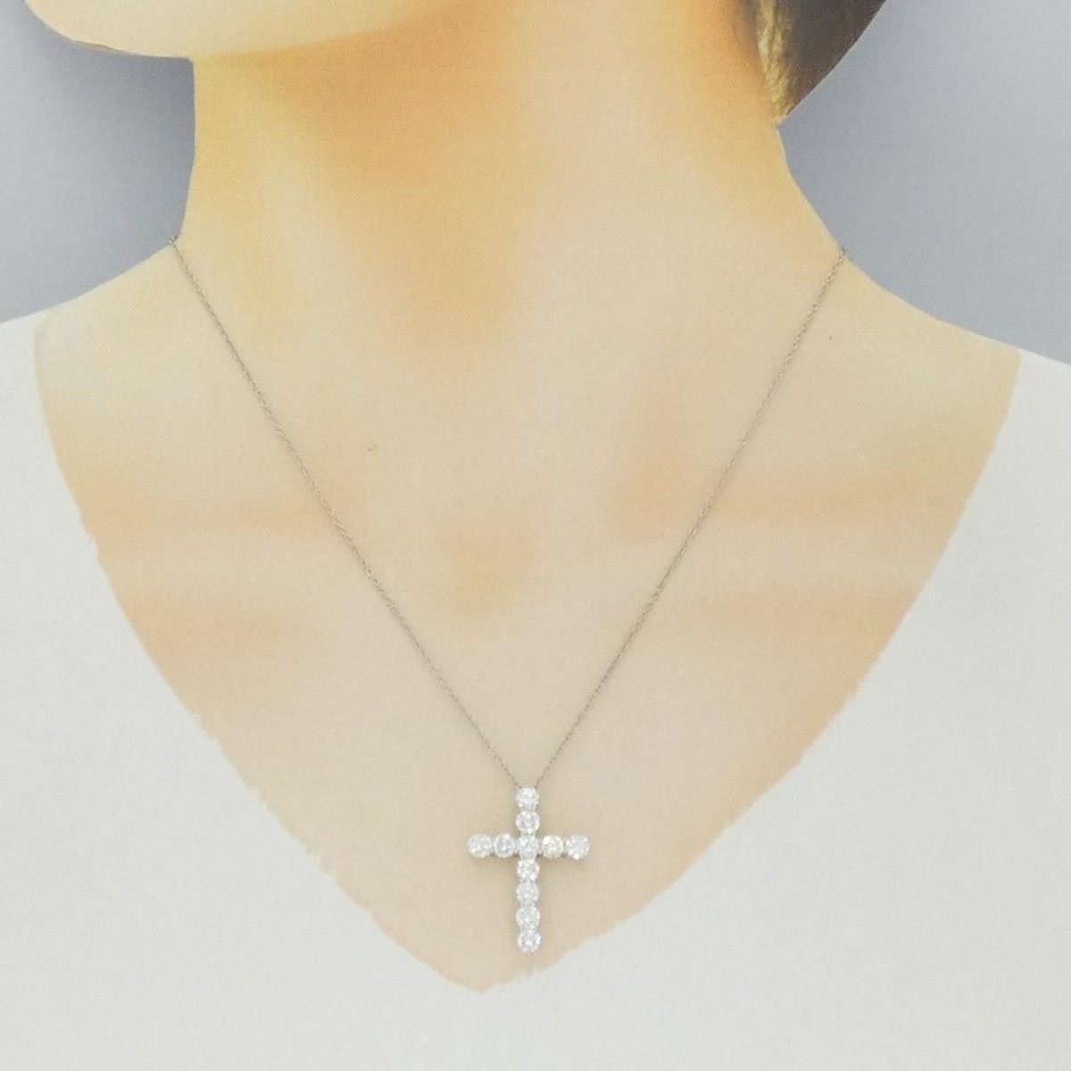 Tiffany & Co Large Cross Necklace — view 6