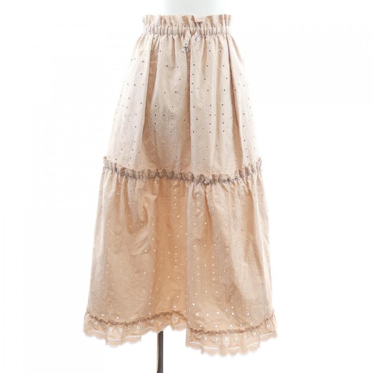 Hermes Skirt Beige