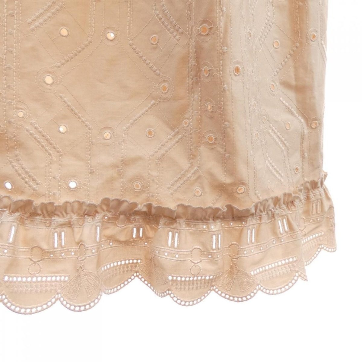 Hermes Skirt Beige — view 6