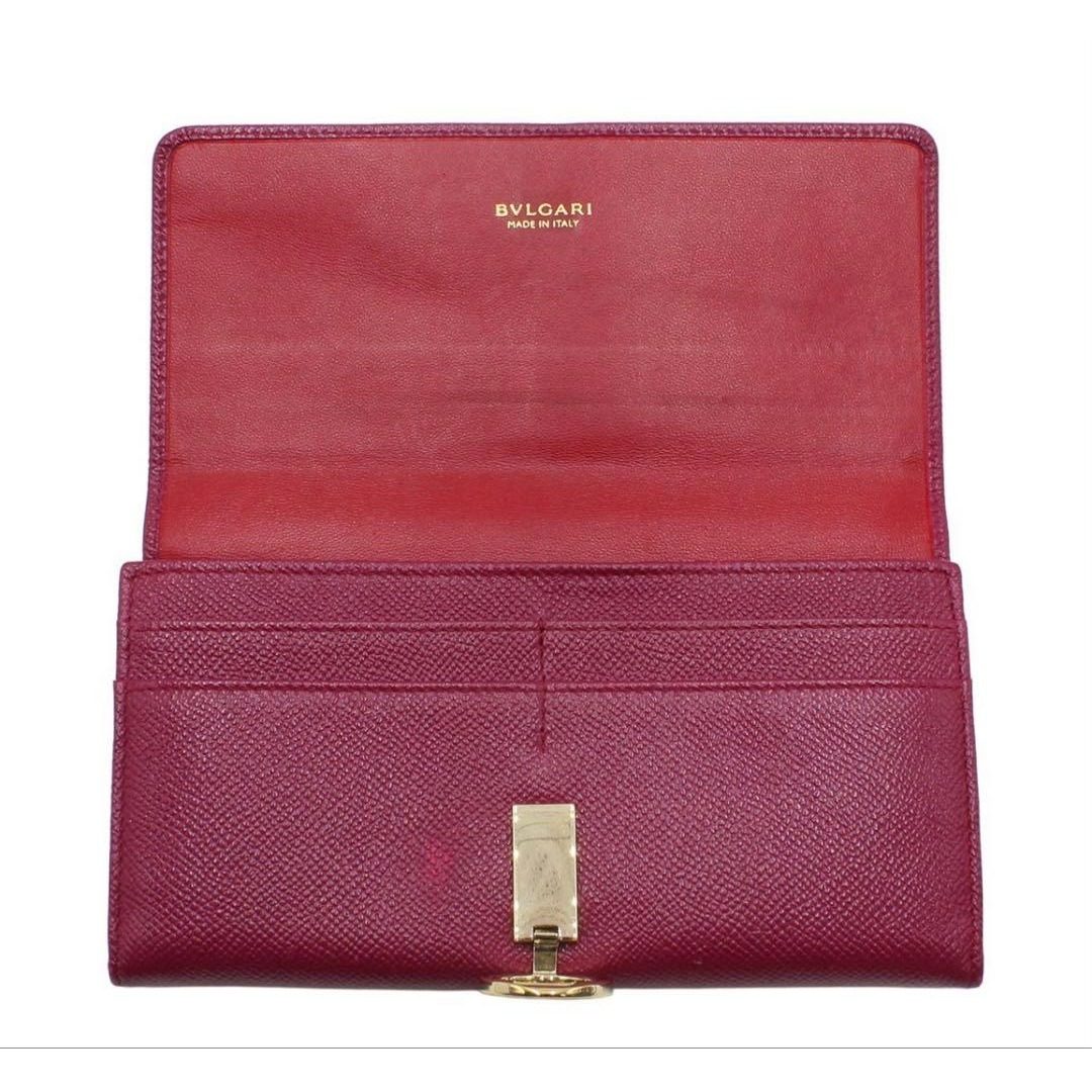 Bvlgari BB Logo Clip Leather Bifold Wallet — view 7
