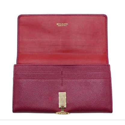 Bvlgari BB Logo Clip Leather Bifold Wallet — view 7