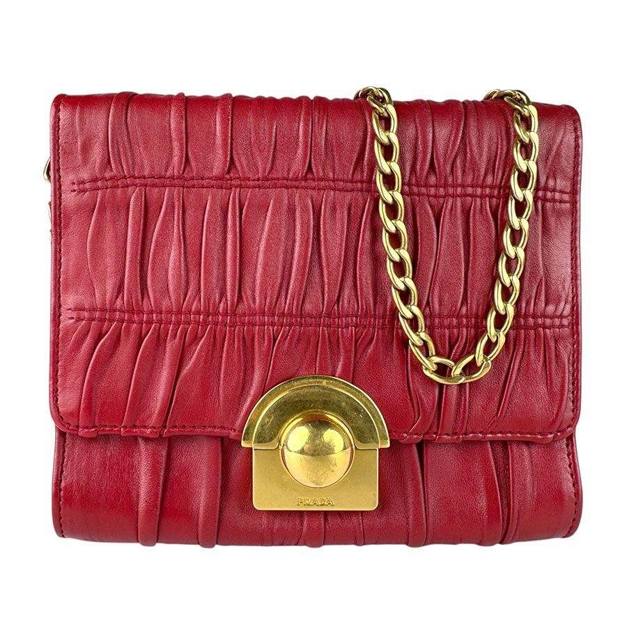 Prada Shoulder Bag Red