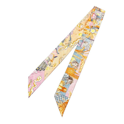 Hermes Scarf Silk Twilly City — view 2