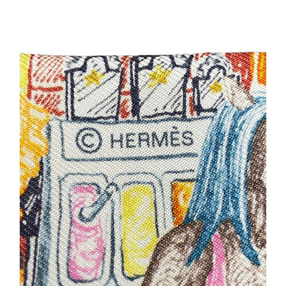 Hermes Scarf Silk Twilly City — view 3