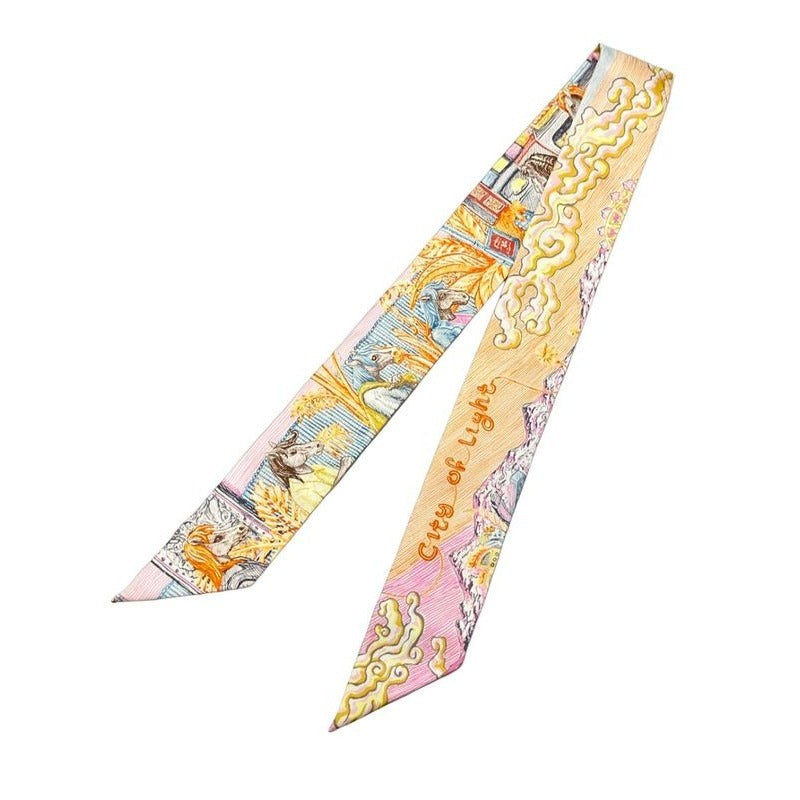 Hermes Scarf Silk Twilly City