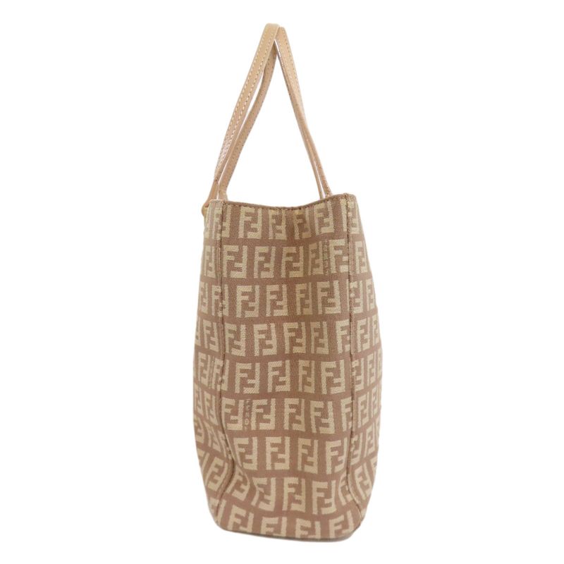 Fendi Zucchino Handbag Canvas Women