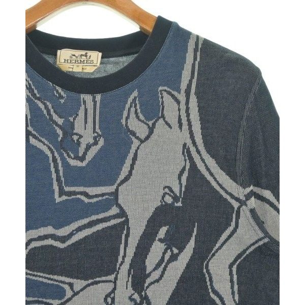 Hermes T-Shirt-Top Navy — view 4
