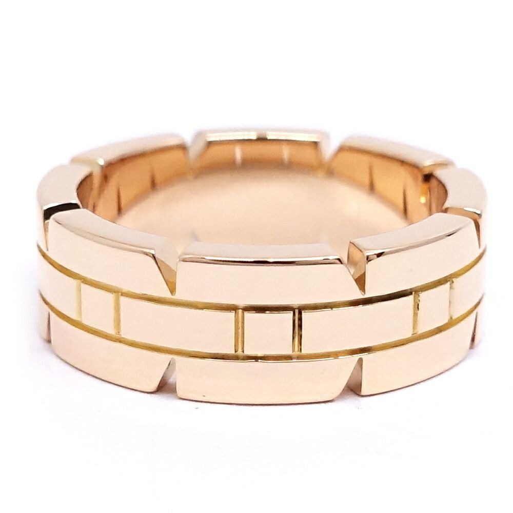Cartier 18k Pink Gold Tank Francaise Ring Bullion