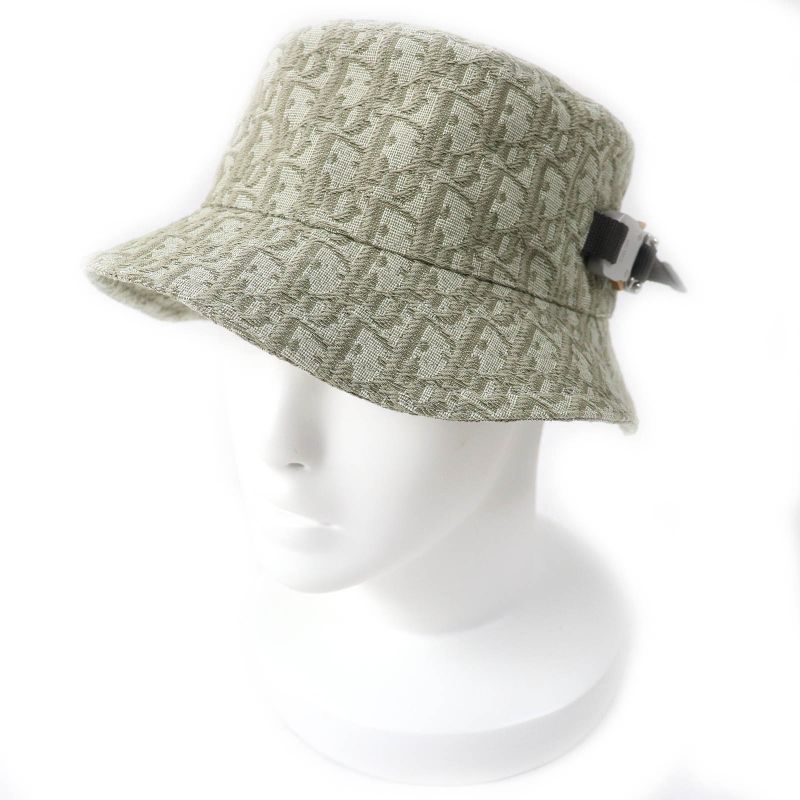 DIOR Christian DIOR Homme 293c906j5763 Cotton Oblique Total Pattern With Logo Roller Buckle