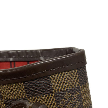 Louis Vuitton Damier Neverfull PM N51109 Ebène Tote Bag