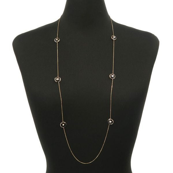 Cartier Amulet de Necklace Onyx