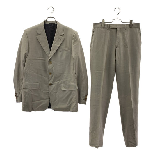 Louis Vuitton Set Logo Button Single Breasted Jacket Trousers Pants 50 Gray