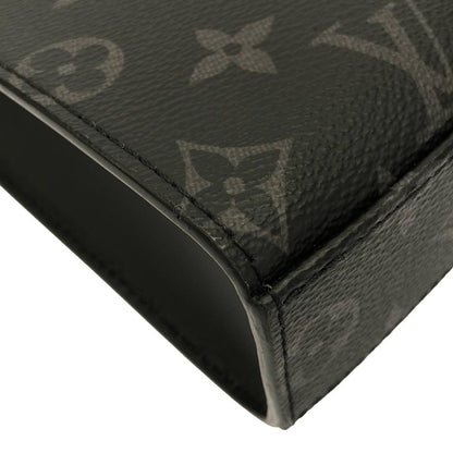 Louis Vuitton Monogram Eclipse Sac Plat Cross Bag — view 2