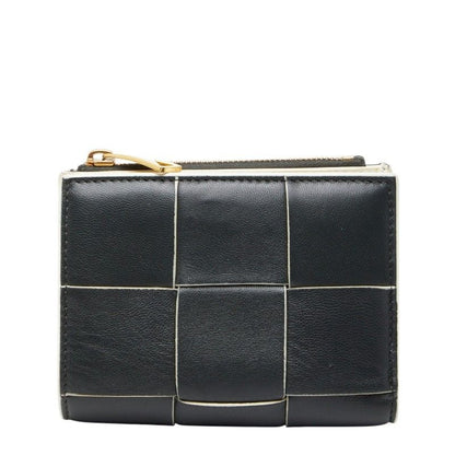 Bottega Veneta Maxi Intrecciato Cassette Black Leather