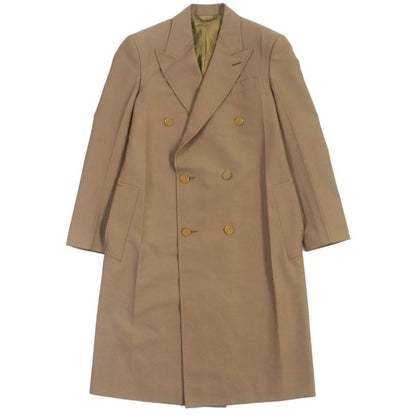 Louis Vuitton Hgc70 E Plain Rainbow Poppy Dorothy Long Coat With Logo Buttons