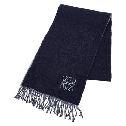 Loewe Anagram Navy Light Blue Wool Cashmere