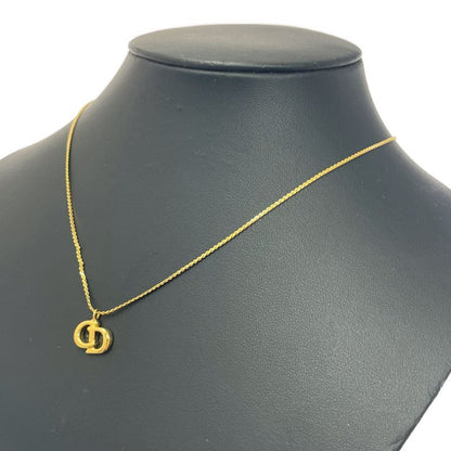 Christian Dior GP CD Logo Necklace Gold 459567 Necklace