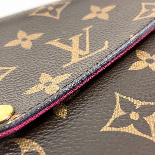 Louis Vuitton Monogram Pochette Felicie M61276 Chain Wallet Bag Shoulder Bag