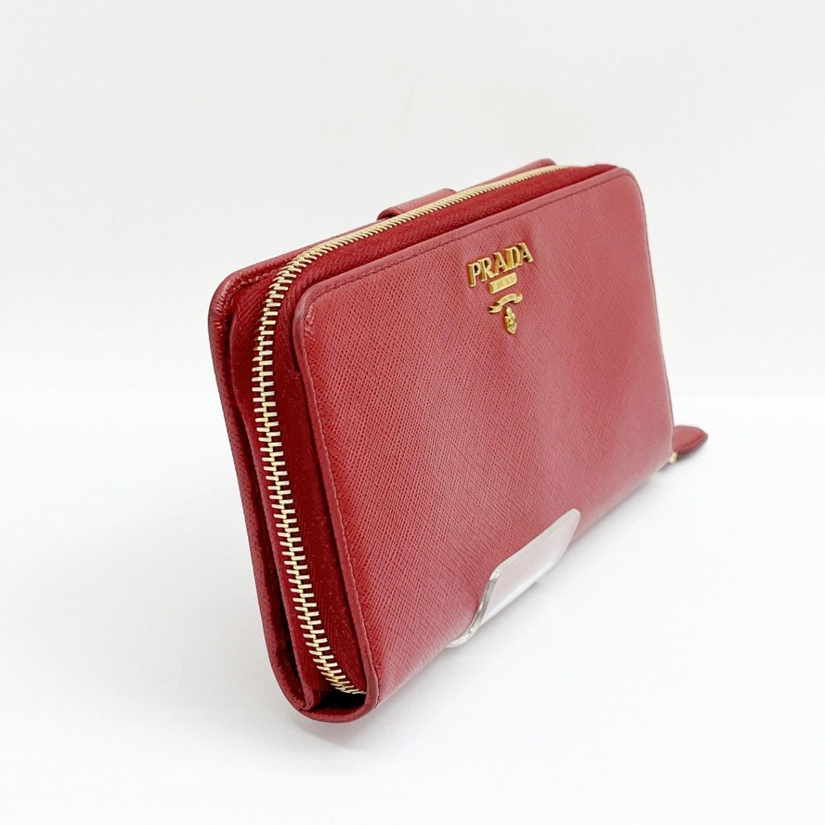 Prada Long Wallet Leather Women's 1ml029 Red