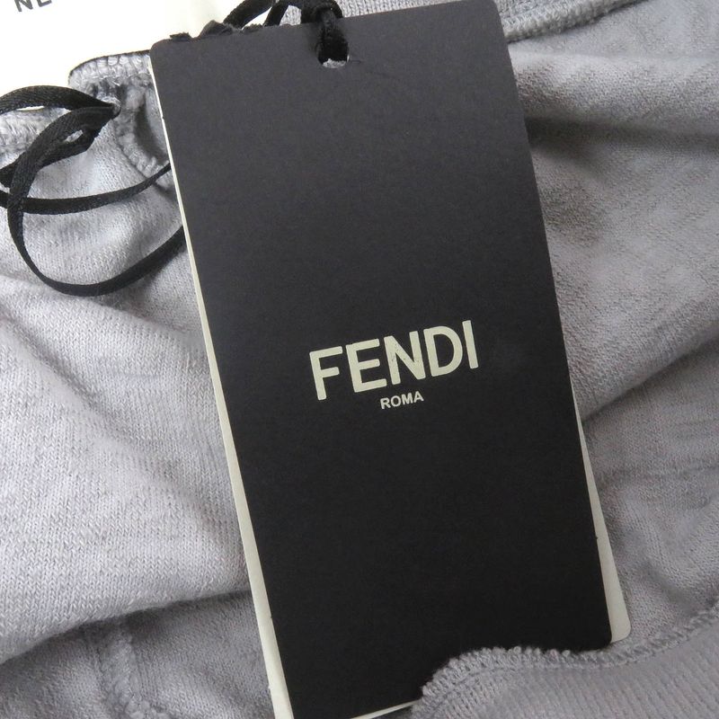 Fendi×marc Jacobs Fendi×marc Jacobs 2022 Fb0689 Embossed Logo Pile Easy Pants