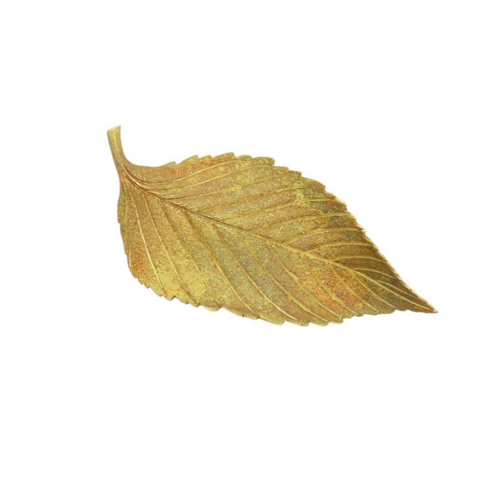 Tiffany & Co. Leaf 18K Yellow Gold 750 Brooch