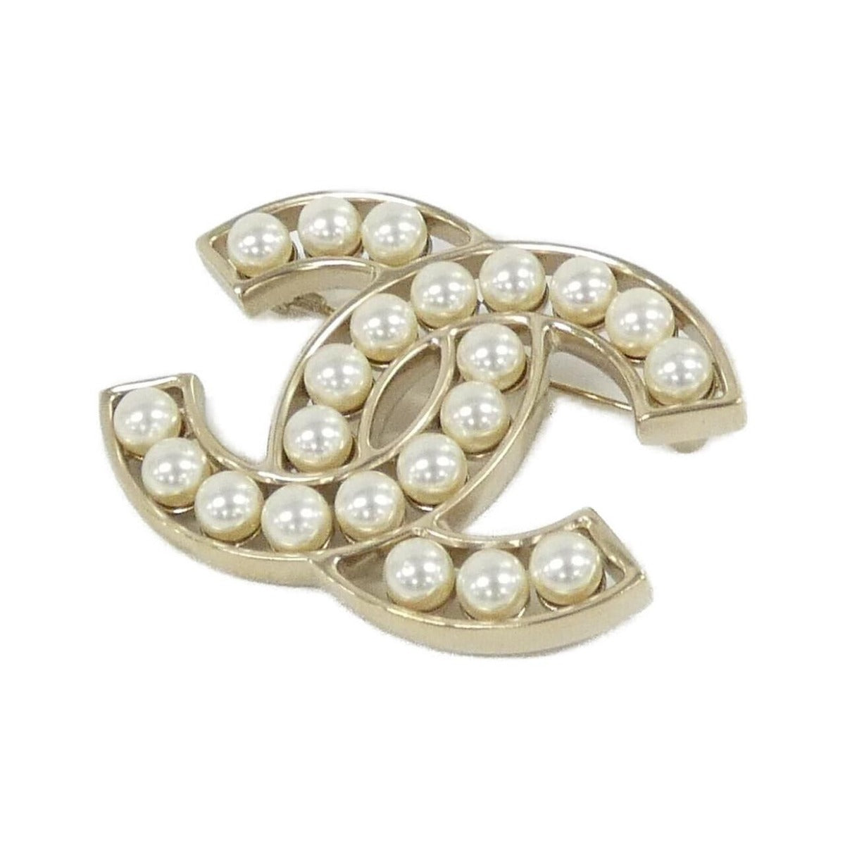 Chanel Brooch White