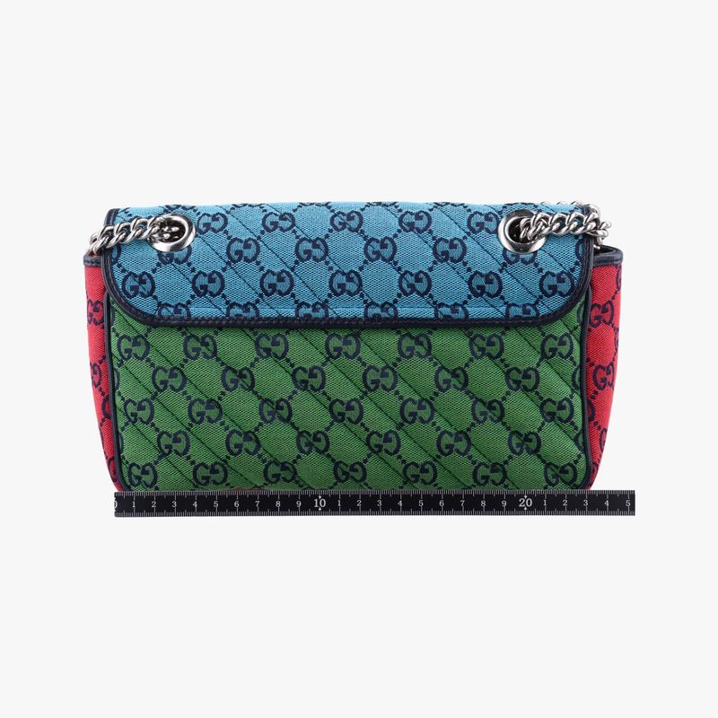 Guccigg Marmont Red X Blue X Pink Fabric 443497 G034759121