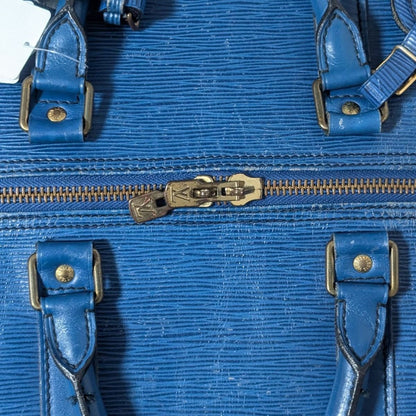 Louis Vuitton Keepall 55 Epi Toledo Blue Boston Bag Leather — view 8
