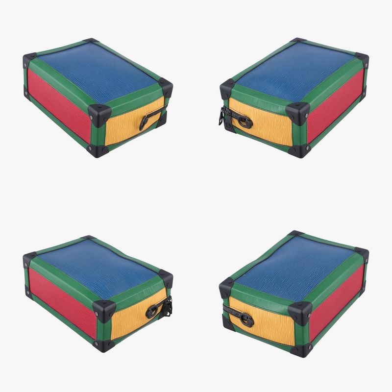 Louis Vuitton Soft Trunk 2020cr Blue X Multi Epi M55568ar3189