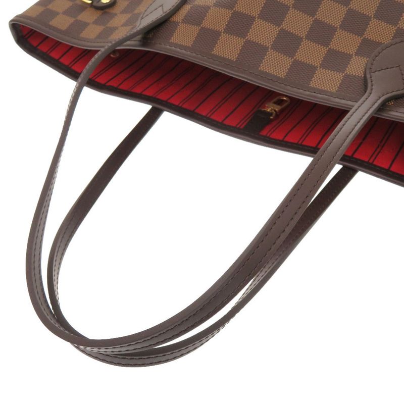 Louis Vuitton Current New Shape Neverfull MM Damier Threes N40599 Tote Bag LV