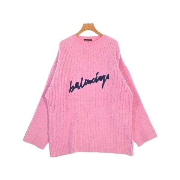 Balenciaga Knit Sweater Pink